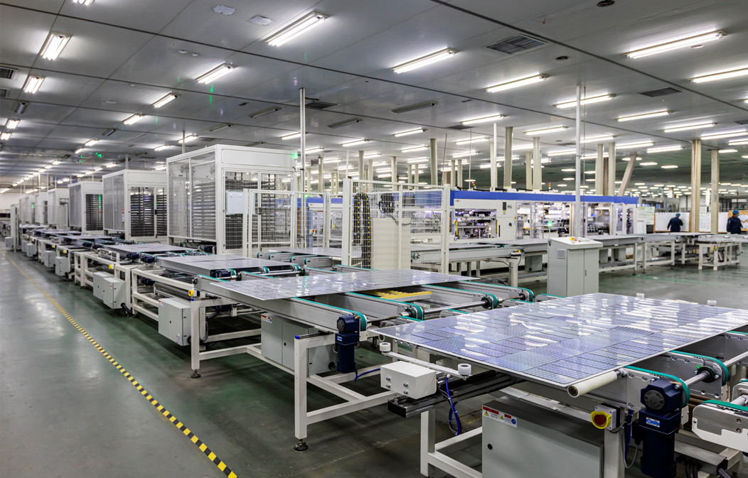 先进自动化设备生产环节